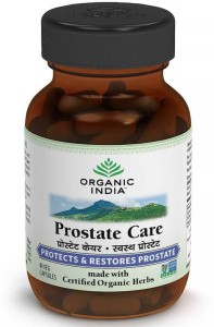 Organic India Prostate Care 60 Capsules Bottle