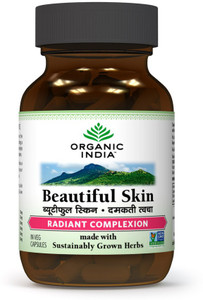 Organic India Beautiful Skin - 60 Capsules