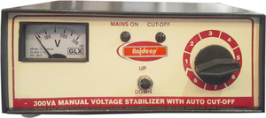 Rajdeep Manual Autocut140v 200 watts voltage stabilizer