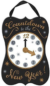 Amscan New Year's Wooden Countdown