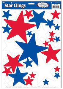 Beistle Star Clings Party Accessory