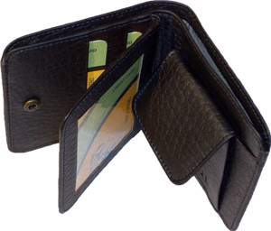 Orbit Men Formal Black Genuine Leather Wallet