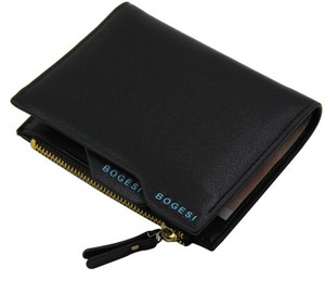 Bogesi Men Black Artificial Leather Wallet