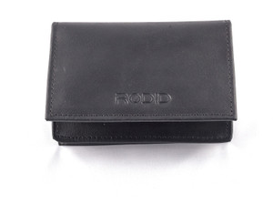Rodid Men Black Genuine Leather Wallet