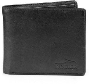 Panther Boys Black, Brown Genuine Leather Wallet