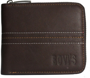 Bovis Men Brown Genuine Leather Wallet