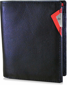 My Pac Db Men Casual Black Genuine Leather Wallet