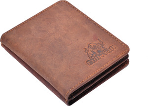Bull Kraft Men Brown Genuine Leather Card Holder