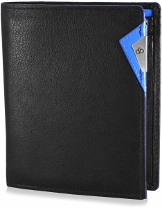 My Pac Db Men Casual Black Genuine Leather Wallet