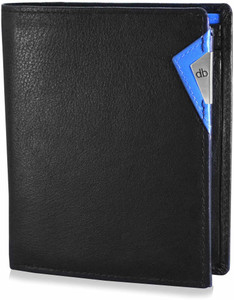 My Pac Db Men Casual Black Genuine Leather Wallet