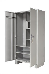 Godrej Interio Wardrobe H Metal Almirah Finish Color Prince Grey