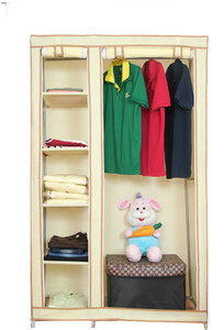 Novatic Jute Collapsible Wardrobe