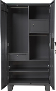 Godrej Interio Wardrobe H1 Metal Almirah Finish Color Graphite