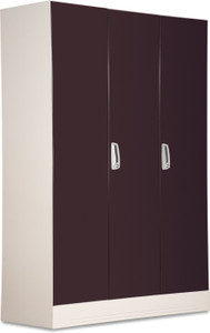Godrej Interio Slimline Wl Metal Almirah Finish Color Wine Red
