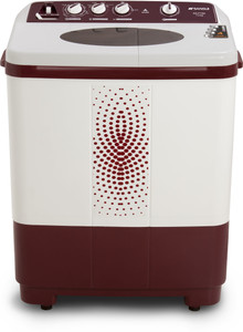 Sansui 7.3 kg Semi Automatic Top Load Washing Machine Maroon