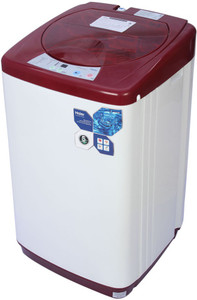 Haier 5.8 kg Fully Automatic Top Load Washing Machine Red