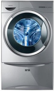 IFB 8 kg Fully Automatic Front Load with In-built Heater Silver(Senator Smart Touch)