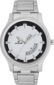 Dezine DZ-GR1201-WHT Analog Watch - For Men