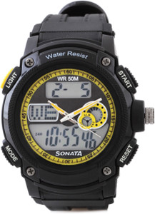 Sonata NH7989PP02J Ocean Analog-Digital Watch - For Men