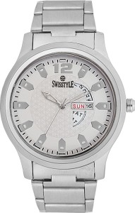 Swisstyle SS-GR8055-WHT Analog Watch  - For Men