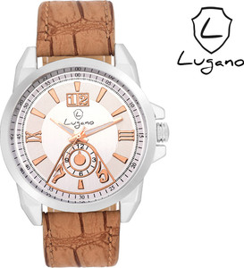 Lugano DE10510 Analog Watch - For Men