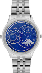 Dezine DZ-GR1302-BLK Analog Watch - For Men