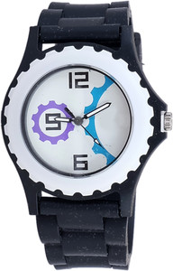 Super Drool SD0317_WT_BLACK Analog Watch - For Boys