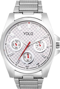 YOLO YGC-068 WHITE Analog Watch - For Men