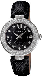 Casio SX117 Sheen Analog Watch - For Women