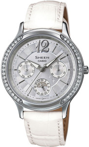 Casio SX090 Sheen Analog Watch - For Women
