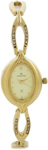 Maxima 21102BMLY Gold Analog Watch  - For Women