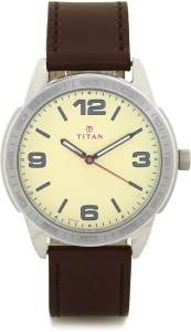 Titan 1585SL06 Purple Analog Watch  - For Men