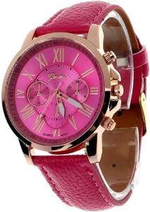 Geneva Platinum Classic Analog Watch - For Women