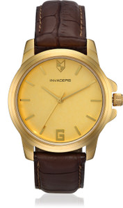 Invaders SGTR-BRN Signature Analog Watch - For Men