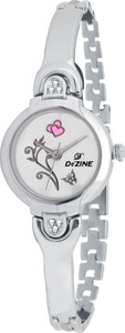 Dezine DZ-LR3000-WHT-CH Analog Watch - For Women