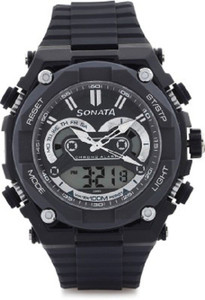 SONATA sports dual time Analog Digital Watch For Men Buy SONATA sports dual time Analog Digital Watch For Men ocean III super fiber Online at Best Prices in India Flipkart