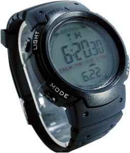 Faas Round Digital Sports Black Unisex Watch Digital Watch - For Boys & Girls
