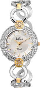 Britton BR-LR021-SLV-TT-CH Analog Watch - For Girls