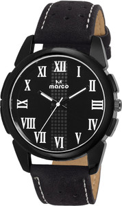 Marco ELEGANT MR-GR3124-BLK-BLK Analog Watch - For Men