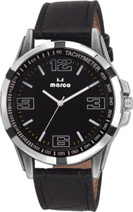 Marco ELITE MR-GR 5008-BLK-BLK Analog Watch - For Men