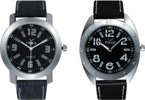 Volga Branded Leather Quality Designer Dial Diwali Special Combo576 Designer Sport Looks WaterProof Mens Watch Analog Watch - For Men