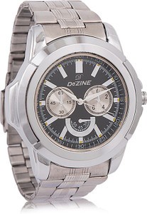 Dezine DZ-GR040-BLK-CH Analog Watch - For Men