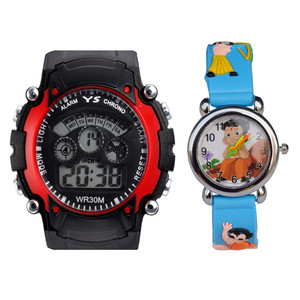 Vitrend YS Sport and chotabheem combo-1 Analog-Digital Watch - For Boys & Girls