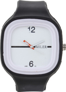 Miler Analog Watch For Boys Girls Buy Miler Analog Watch For Boys Girls Addic Miller Cute Rectangle Shape Black CW015 Online at Best Prices in India Flipkart