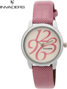 Invaders CERA-PINK Analog Watch  - For Girls
