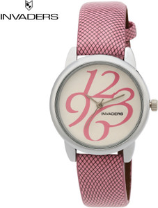 Invaders CERA-PINK Analog Watch - For Girls