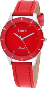 Stark ST 029 Red Beauty Analog Watch - For Girls