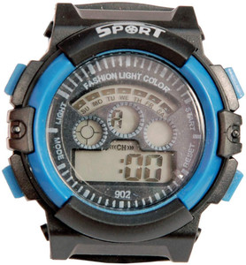 Surya Blueblk Kiddigital Digital Watch - For Boys