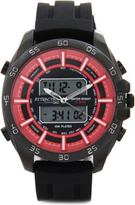 Q&Q DE08J542Y Analog-Digital Watch - For Men