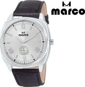 Marco chronograph mr-gr 2003-slv-blk Analog Watch - For Men